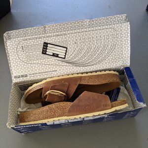 Oiled Leather Madrid Big Buckle Birkenstock 39